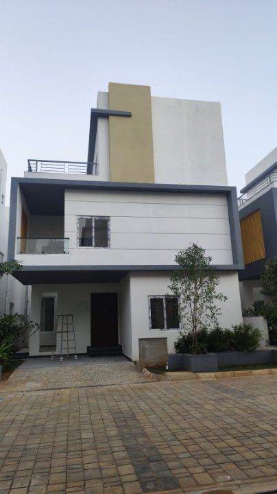 3 BHK + Pooja Room Villa For Sale in Hallmark Hampton Oakshir Villas
