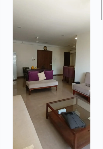 Living Room in 2 BHK Apartment at Rustomjee Summit, Datta Pada – for Rent