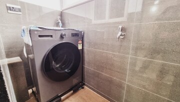 Bathroom in 2 BHK Apartment at Pharande Puneville, Punawale – for Rent