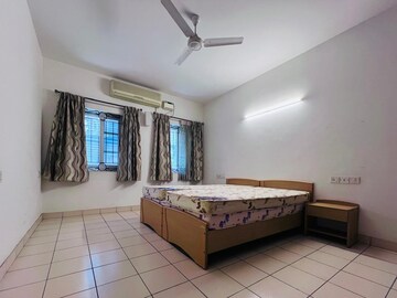 Bedroom in 3 BHK Apartment at Brigade Orchid, Ashok Nagar – for Rent