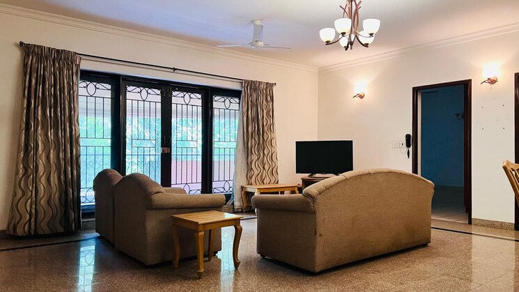 Living Room, brigade-orchid 3 Bedroom 2300 Sq.Ft. Apartment In Ashok Nagar Bangalore 9021805