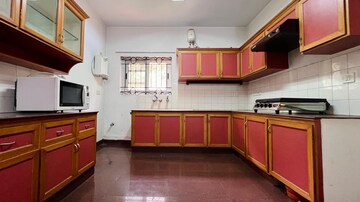 Kitchen in 3 BHK Apartment at Brigade Orchid, Ashok Nagar – for Rent