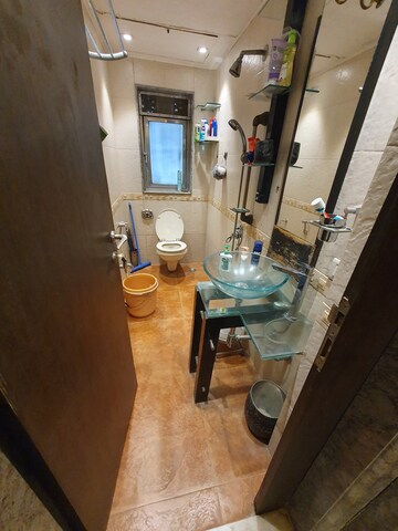 Bathroom in 2 BHK Apartment at Gurunanak Nagar – for Sale