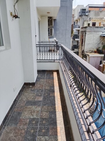 Balcony in 4 BHK Builder Floor at Green Park Extension – for Rent