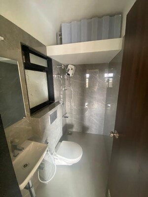 Bathroom in 1 BHK Apartment at Mehta Cornerstone, Kalyan West – for Sale