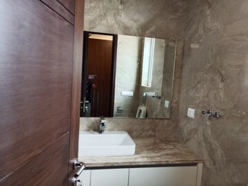 Bathroom in 4 BHK Builder Floor at Green Park Extension – for Rent
