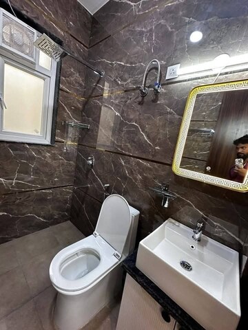 Attached Bathroom in 1 BHK Apartment at Freedom Fighters Enclave – for Rent