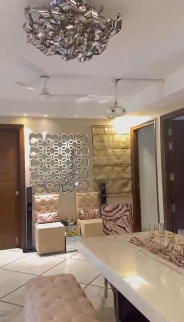 Living Room in 4 BHK Apartment at Green Park Extension – for Rent