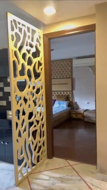 Living Room in 4 BHK Apartment at Green Park Extension – for Rent