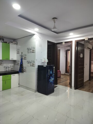 Living Room in 3 BHK Builder Floor at Saket – for Rent