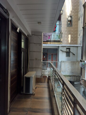 Balcony in 3 BHK Builder Floor at Saket – for Rent