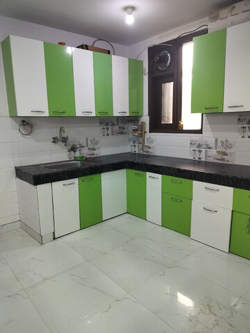 Kitchen in 3 BHK Builder Floor at Saket – for Rent