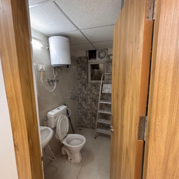 Bathroom in 2 BHK Apartment at Signature The Millennia 2, Garoli Kalan – for Rent