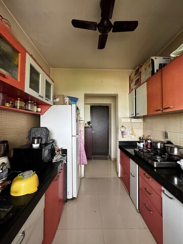 Kitchen in 3 BHK Apartment at Lodha Splendora, Ghodbunder Road – for Rent