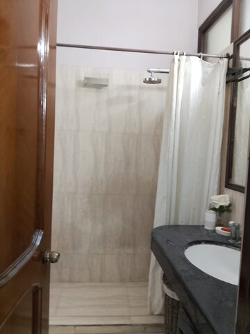 Bathroom in 3 BHK Builder Floor at Hauz Khas – for Rent