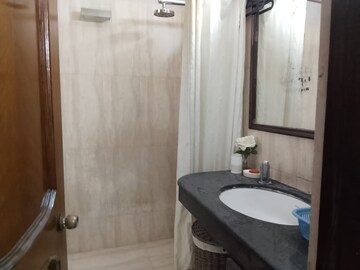 Bathroom in 3 BHK Builder Floor at Hauz Khas – for Rent