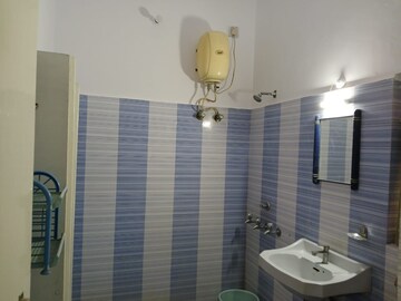 Bathroom in 1 BHK Independent House at Lekhraj Palace, Indira Nagar – for Rent