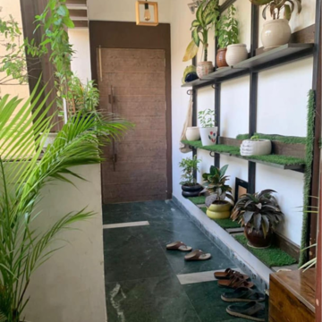 Balcony in 3 BHK Apartment at Piedmont Taksila Heights, Sector 37c – for Rent
