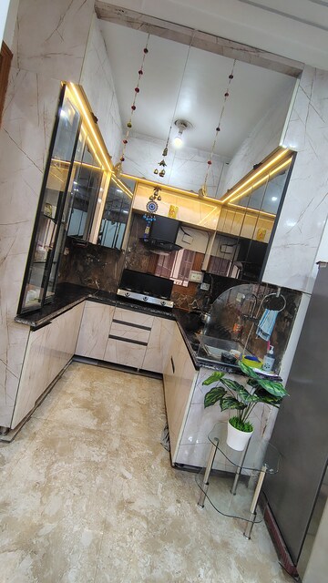 Staircase in 3 BHK Builder Floor at Dwarka Mor – for Rent