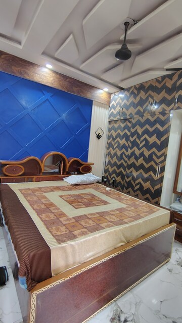 Bedroom in 3 BHK Builder Floor at Dwarka Mor – for Rent