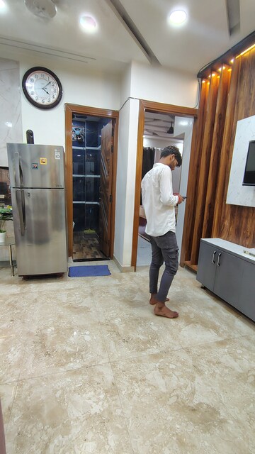 Living Room in 3 BHK Builder Floor at Dwarka Mor – for Rent