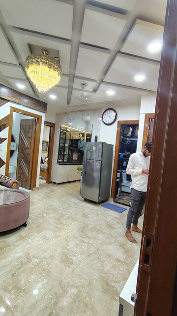 Living Room in 3 BHK Builder Floor at Dwarka Mor – for Rent