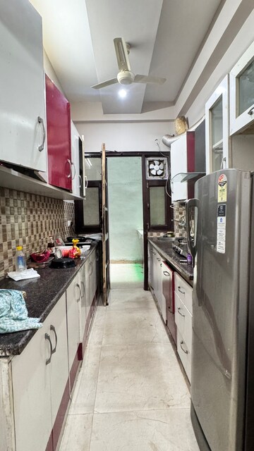 Balcony in 2 BHK Builder Floor at Ansal Sushant Lok I, Sector 43 – for Rent