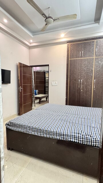 Bedroom in 2 BHK Builder Floor at Ansal Sushant Lok I, Sector 43 – for Rent
