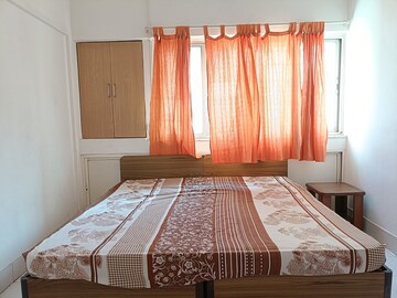 Bedroom in 1 BHK Apartment at Ramesh Hermes Heritage Phase 2, Shastrinagar – for Rent