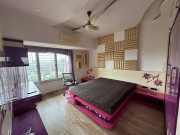 Bedroom in 2 BHK Apartment at Ajmera Zeon, Bhakti Park – for Rent