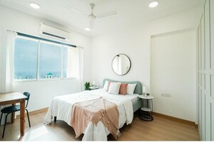 Bedroom in 3 BHK Apartment at Hiranandani Heritage Tower, Powai – for Sale