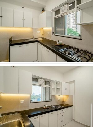 Kitchen in 3 BHK Apartment at Hiranandani Heritage Tower, Powai – for Sale