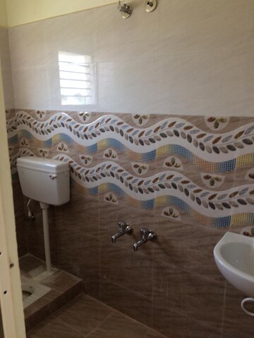 Bathroom in 1 RK Builder Floor at Virupakshapura – for Rent