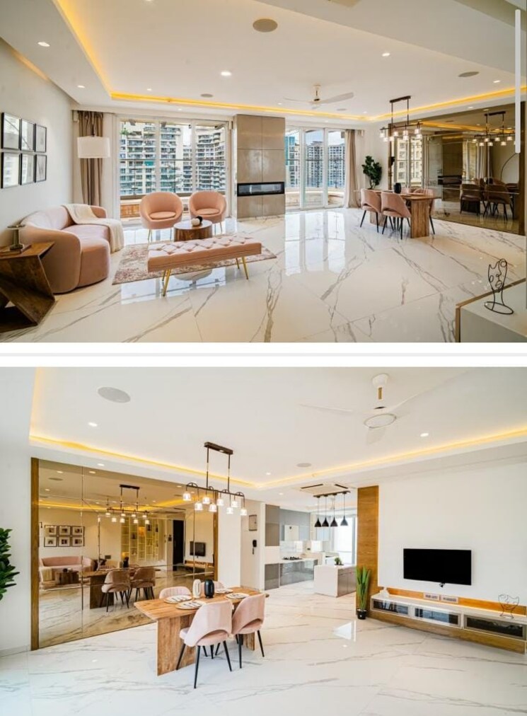 Kitchen, nahar-barberry-bryony 3 Bedroom 1843 Sq.Ft. Apartment In Chandivali Mumbai 9022300