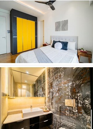 Kitchen in 3 BHK Apartment at Nahar Barberry Bryony, Chandivali – for Sale