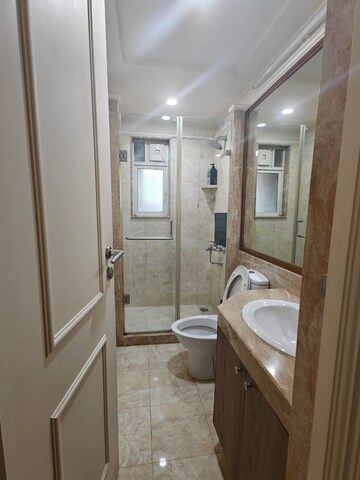 Bathroom in 3 BHK Apartment at Hiranandani Heritage Tower, Powai – for Sale