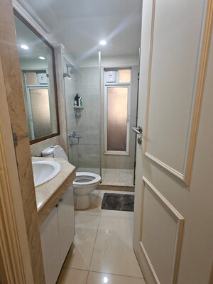 Bathroom in 3 BHK Apartment at Hiranandani Heritage Tower, Powai – for Sale