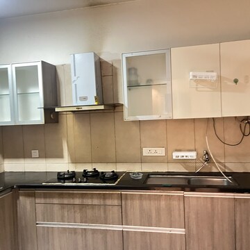 Kitchen in 2.5 BHK Apartment at Pride Purple Park Titanium, Jagtap Dairy – for Rent