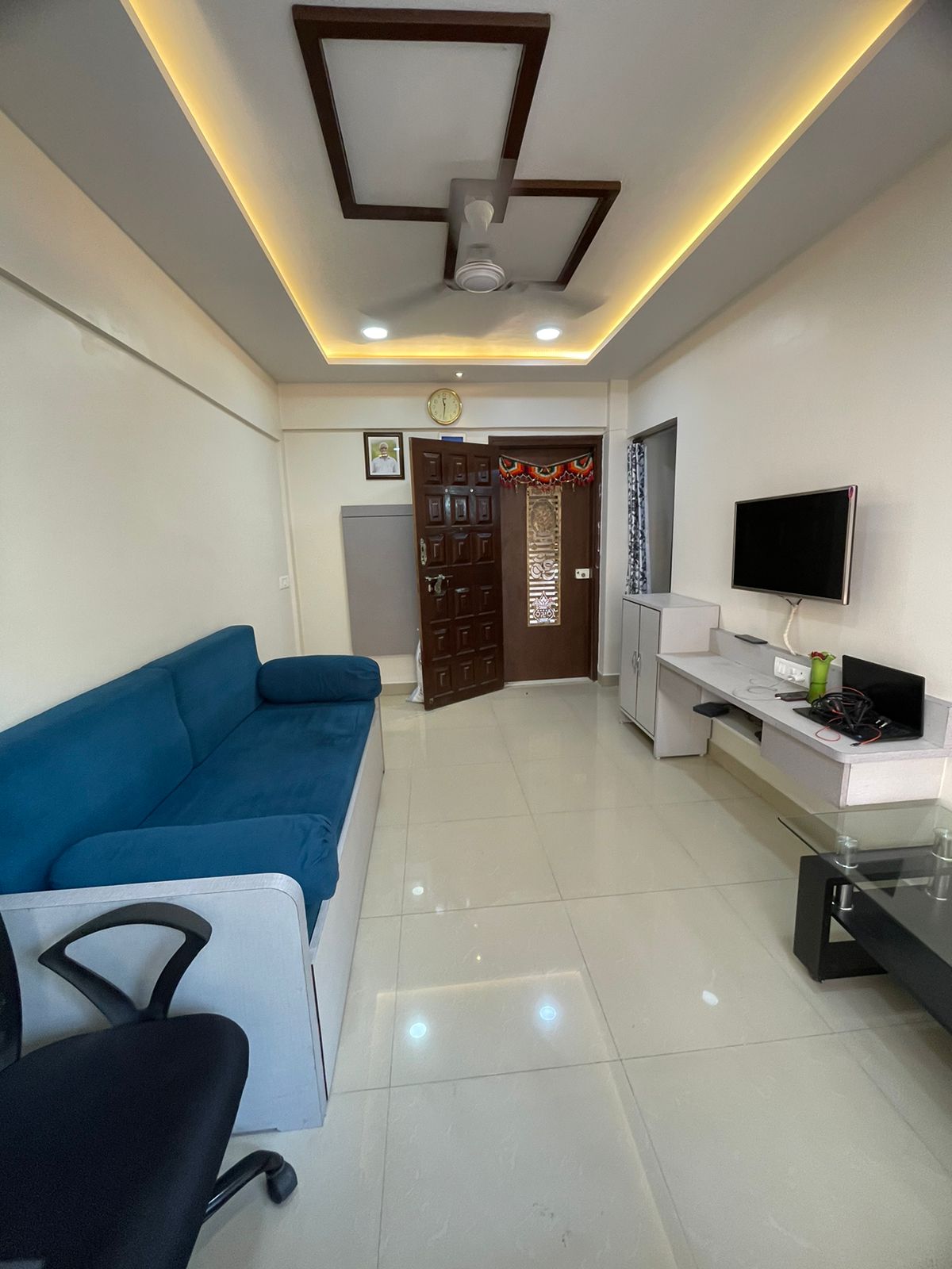 1.5 BHK + Extra Room 650 Sq.Ft. Apartment in Runwal Plaza