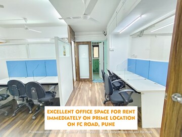 Team Area in  Office Space at Fergusson College Road – for Rent
