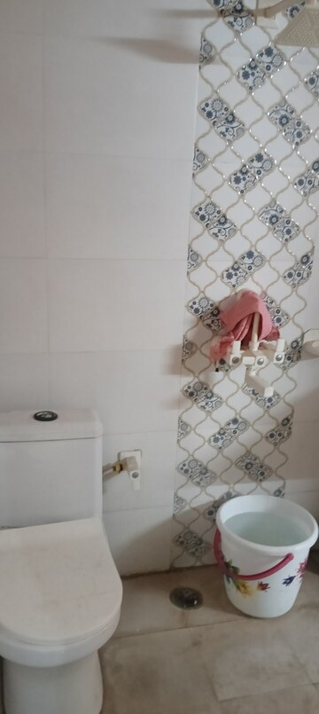 Bathroom in 3 BHK Apartment at NDA Rail Vihar, Sector 33 – for Rent