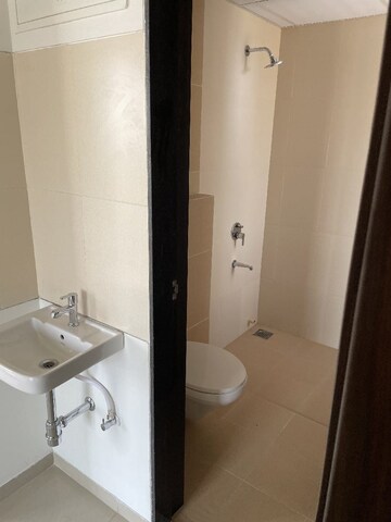 Bathroom in 2 BHK Apartment at Shapoorji Pallonji Joyville Hinjewadi Phase 2, Hinjewadi – for Rent