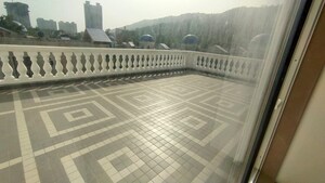 Balcony in 5 BHK Apartment at Cosmos Hawaiian Village, Ghodbunder Road – for Sale