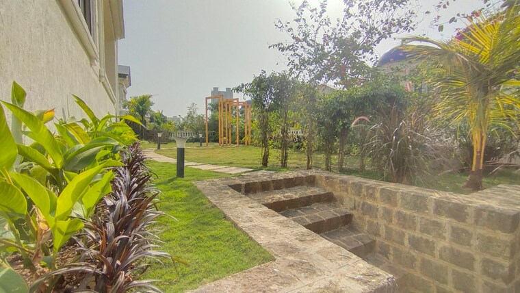Garden, cosmos-hawaiian-village 5 Bedroom 3000 Sq.Ft. Apartment In Ghodbunder Road Thane 9022452