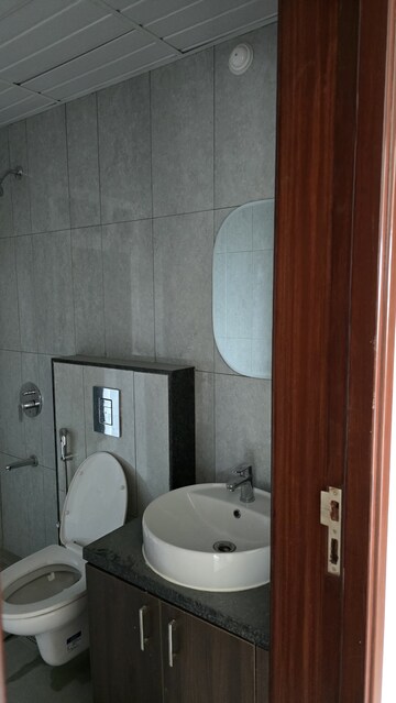 Bathroom in 3 BHK Apartment at L&T Raintree Boulevard, Hebbal – for Rent
