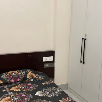 Bedroom in 1 RK Independent House at RWA Apartments Sector 20, Rajat Vihar – for Rent
