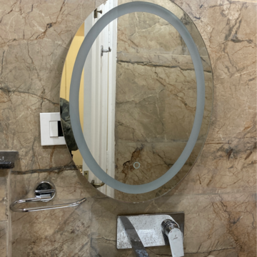 Bathroom in 1 RK Independent House at RWA Apartments Sector 20, Rajat Vihar – for Rent