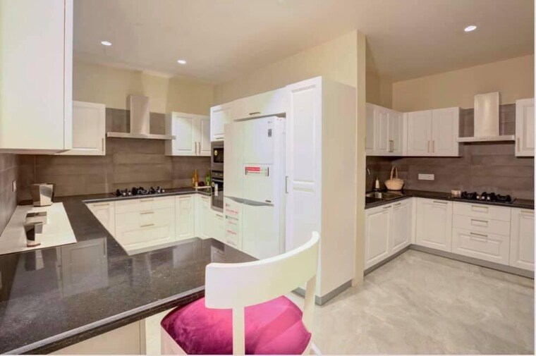 Kitchen, aerocity 3 Bedroom 2600 Sq.Ft. Apartment In Aerocity Mohali 9022503