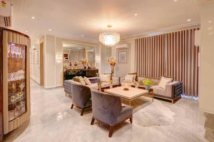 Living Room, aerocity 4 Bedroom 3672 Sq.Ft. Apartment In Aerocity Mohali 9022507