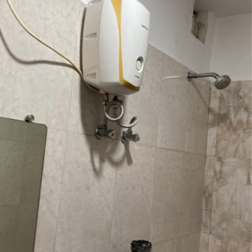 Bathroom in 1 RK Apartment at Arun Vihar Sector 37, Sector 37 – for Rent